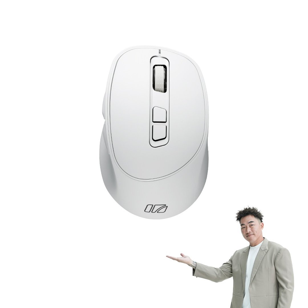 irocks iRocks M29R 2.4G无线光学静音鼠标 - 白色 - 电脑配件 - 其他材质 