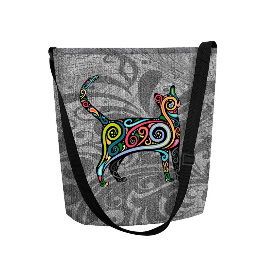 Felt bag FUNKY Find Me - 侧背包/斜挎包 - 聚酯纤维 灰色