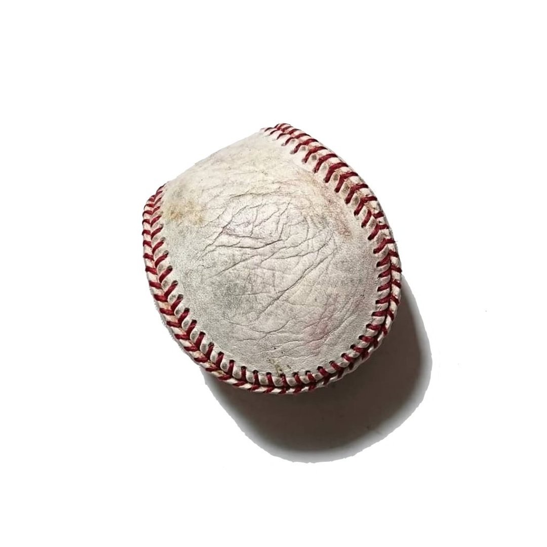 Baseball coin bag - 棒球零钱包 - 零钱包 - 真皮 白色