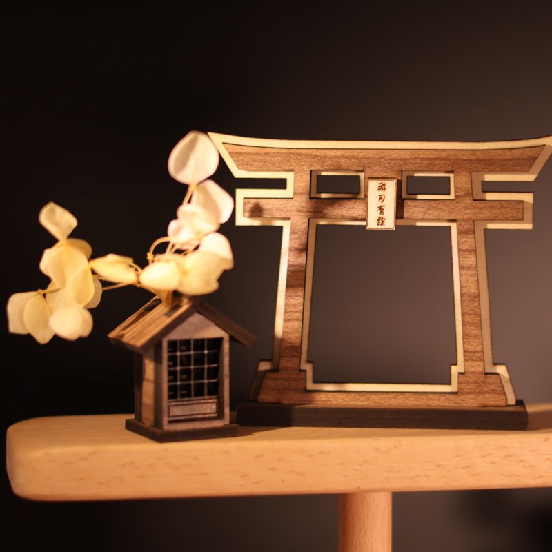 【游刃有余の鸟居】原创设计/木制手工/本来应该从从容容 - 摆饰 - 木头 咖啡色