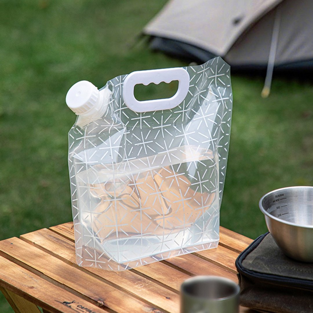 日本霜山 手提直立式杂粮密封袋(1.5L)-15入 - 便当盒/饭盒 - 其他材质 透明