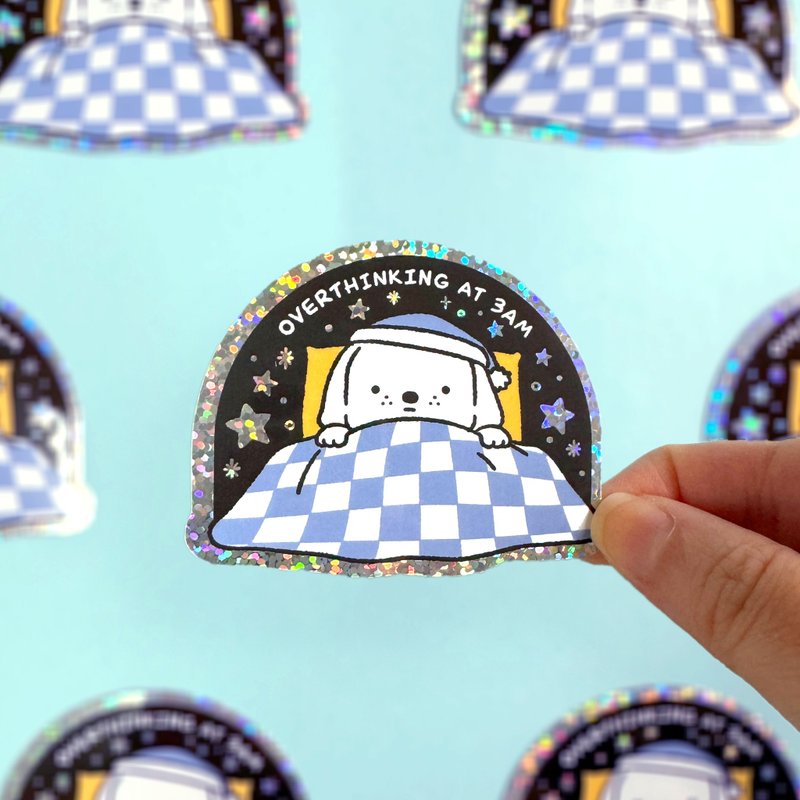 模切贴纸 - Overthinker - 贴纸 - 防水材质 