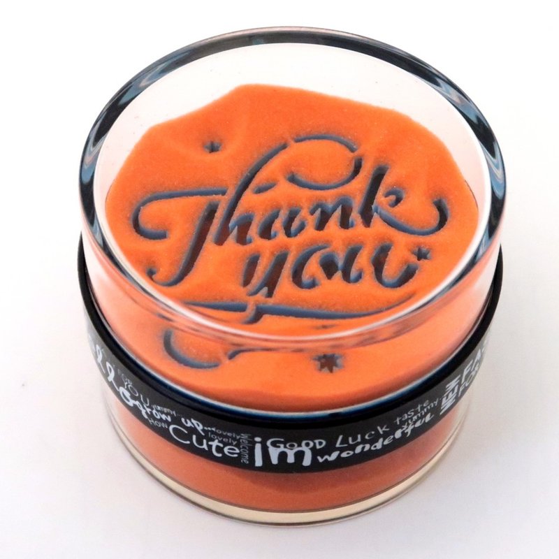 【疗愈礼物】Thank you / Have a nice day 双面沙漏纸镇 - 摆饰 - 压克力 