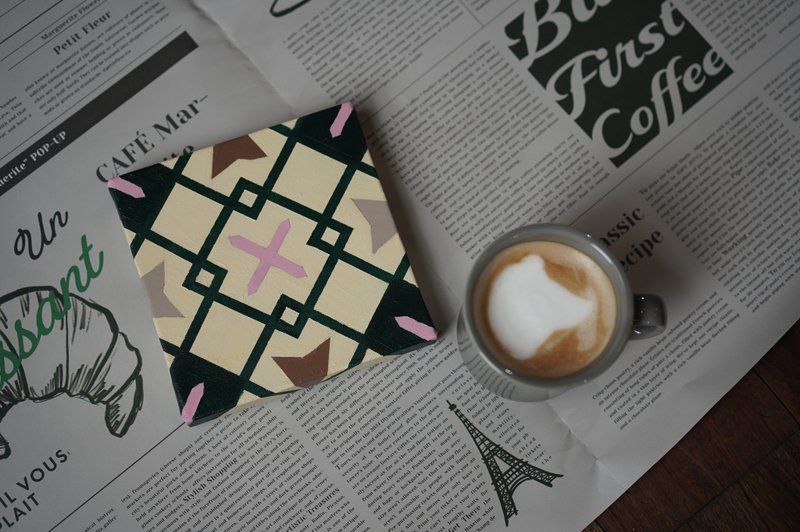 IARTS 纸胶带艺术体验-单砖/几何线条限定 一人成行 - 插画/绘画/写字 - 压克力 