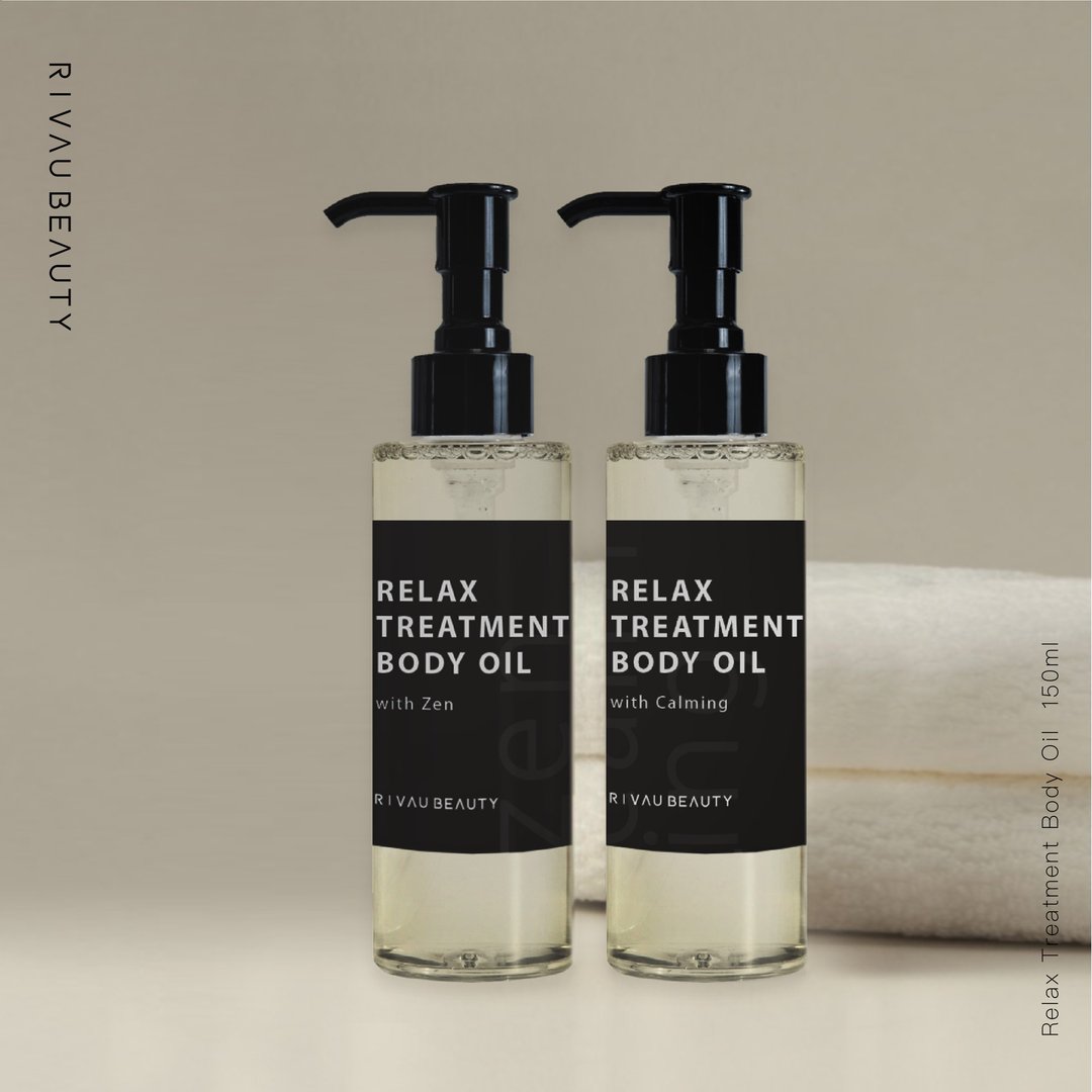 【RIVAU BEAUTY】舒眠润肤按摩油 150mL I 身体油 身体按摩油 舒 - 身体护肤/按摩油 - 其他材质 透明