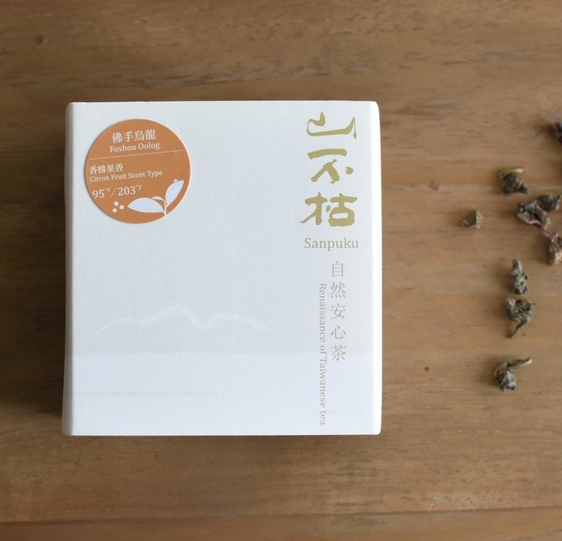 佛手乌龙茶・小方盒．醇果 - 茶 - 新鲜食材 红色