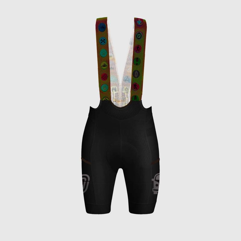 【Ostroy】CAMPER CARGO BIBS_车裤_男 - 自行车/周边 - 聚酯纤维 黑色