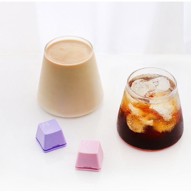 【免运】F5香草味玫瑰味速溶咖啡 超即溶精品咖啡粉 3g*6颗装 - 咖啡 - 其他材质 多色