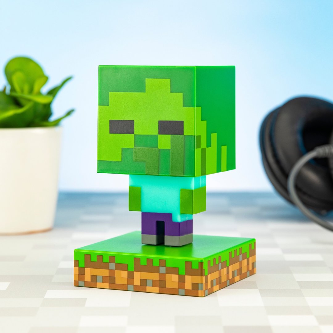 Paladone Minecraft麦块 僵尸造型灯 小夜灯 - 灯具/灯饰 - 塑料 绿色