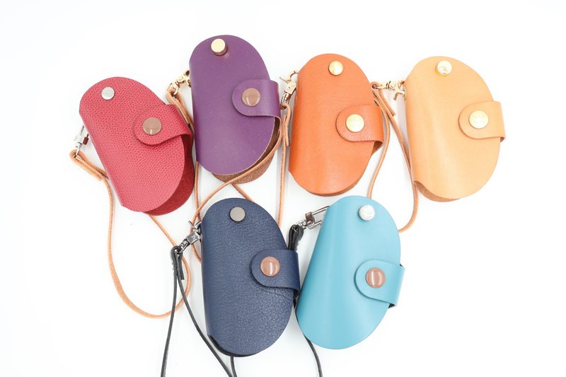 【皮革钥匙包】门锁/汽机车钥匙/遥控器 专用皮套 赠手提挂绳钥环 - 钥匙链/钥匙包 - 真皮 