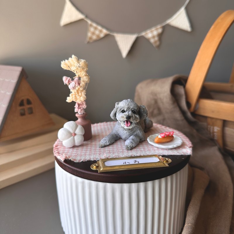 【定制全身宠物】月落屋 暖暖午后 宠物纪念罐 骨灰罐 居家摆饰 - 其他 - 其他材质 