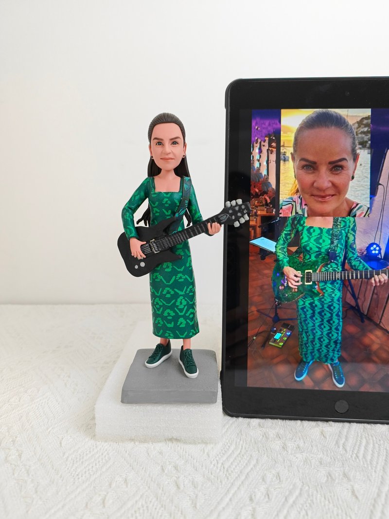 客制化人物公仔 人偶 3D人像画 似颜绘 肖像 定制 生日 纪念 礼物 - 玩偶/公仔 - 粘土 多色