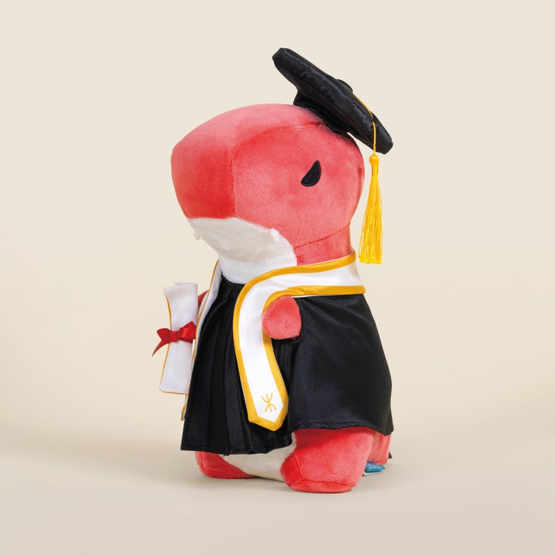 Bellzi | Graduation Rexxi 毕业服暴龙玩偶 - 玩偶/公仔 - 其他人造纤维 黑色