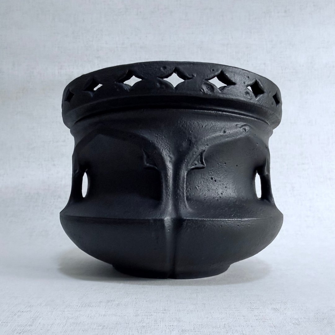 Basilica III 圣殿系列盆器 L - 花瓶/陶器 - 水泥 