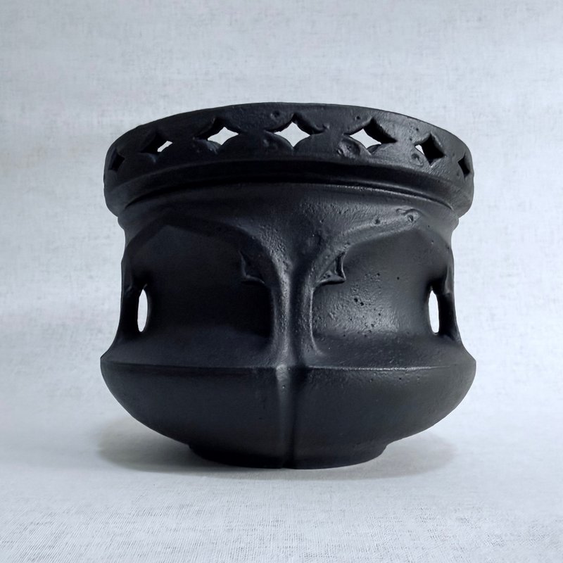 Basilica III 圣殿系列盆器 L - 花瓶/陶器 - 水泥 