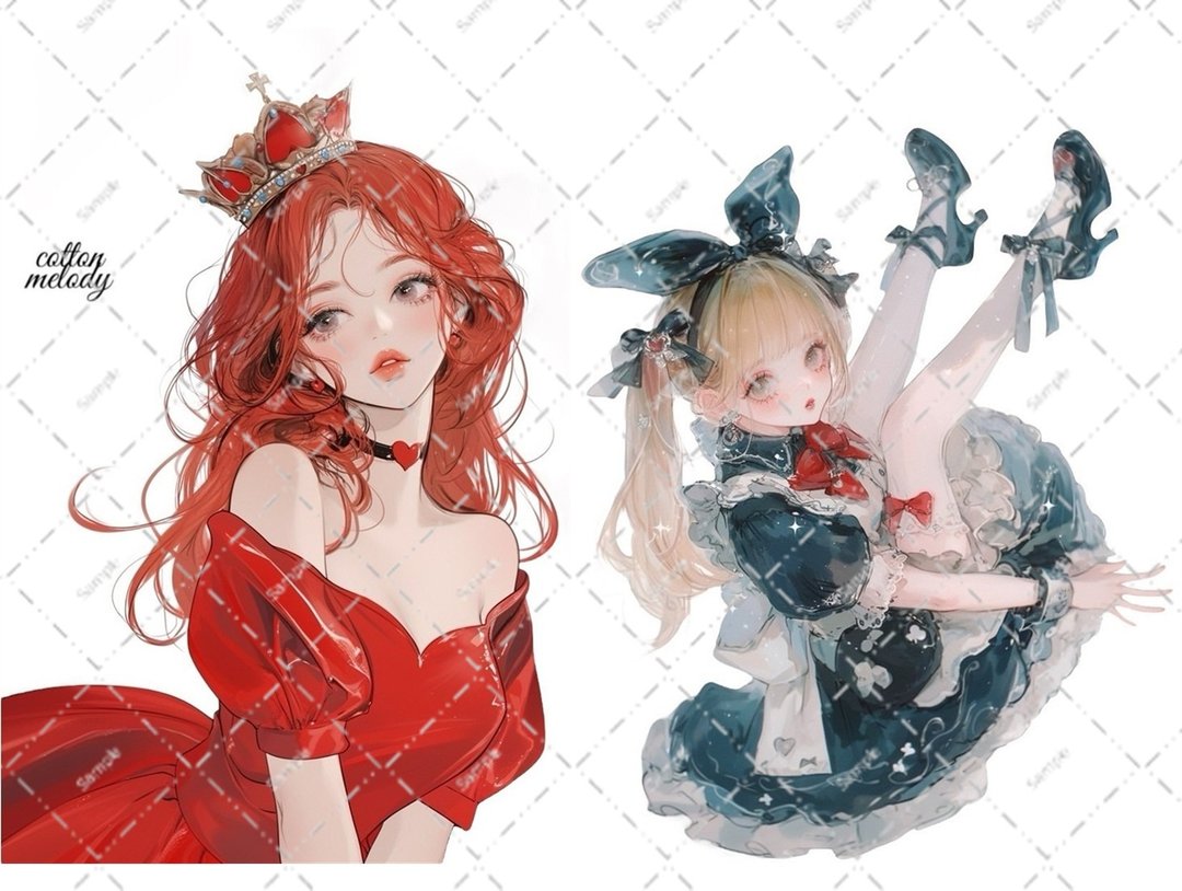原创贴纸 No.7134 人物贴纸 原创贴纸 人物贴纸 女孩贴纸 原创人物贴纸 - 贴纸 - 纸 