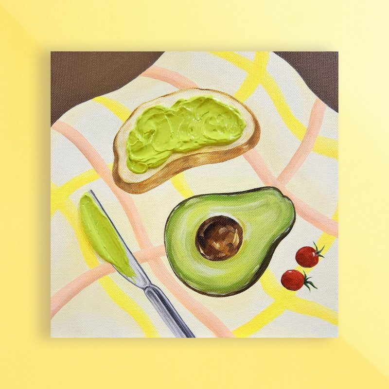 孵画室│台中画室│零基础绘画│ 肌理画│主题课程-点心系列I - 插画/绘画/写字 - 棉．麻 