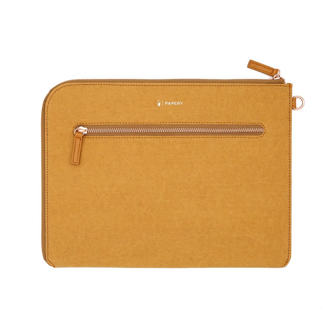 TabletClutch 长效抗菌除臭平板 iPad 保护套-自然驼色 情人节 - 电脑包 - 环保材料 