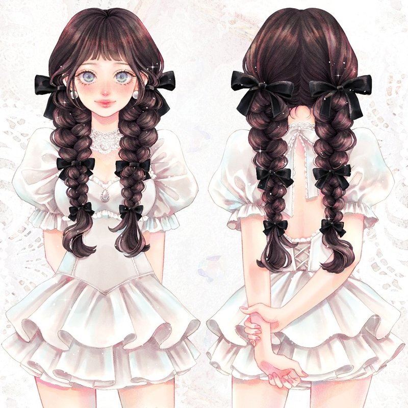 书本贴纸 (4种颜色) - 贴纸 - 纸 