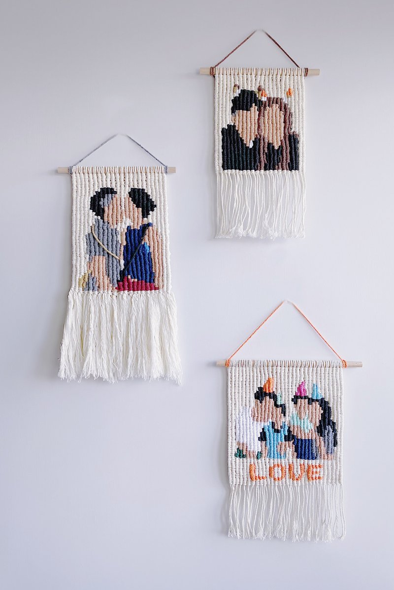 macrame【独家系列】订制编织挂饰 - signature - 摆饰 - 棉．麻 多色