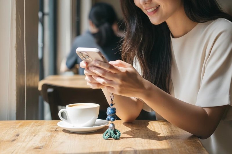 大漆有熊手机挂饰 - 吊饰 - 其他材质 多色