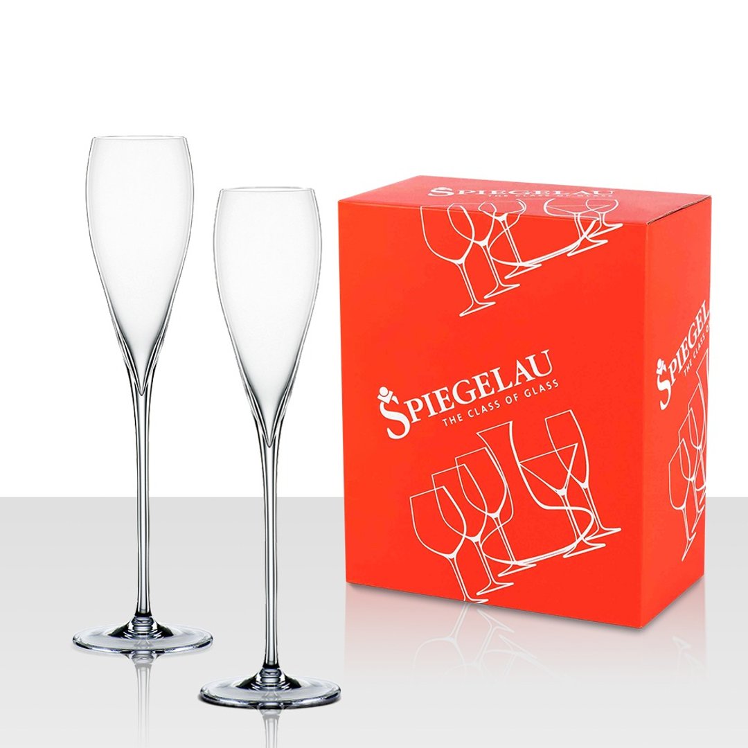 【Spiegelau】 Adina Prestige气泡杯160ml-2入礼盒 - 酒杯/酒器 - 玻璃 