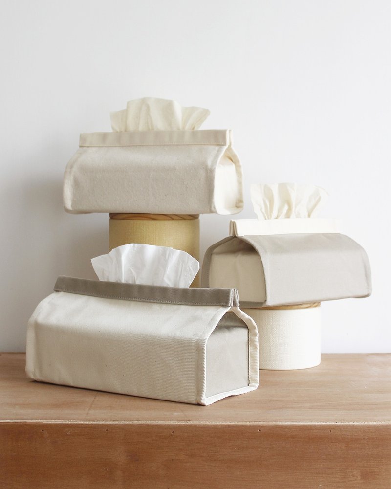Tissue Case 盒装纸巾 包装面纸 布套 香港或台湾规格 - 纸巾盒 - 棉．麻 多色