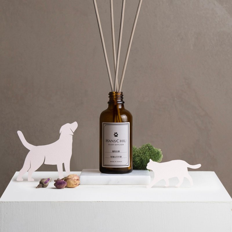 宠物友善/ 居家扩香组50ml 玫瑰&天竺葵 狗狗推荐 兽医 - 清洁/美容 - 精油 红色