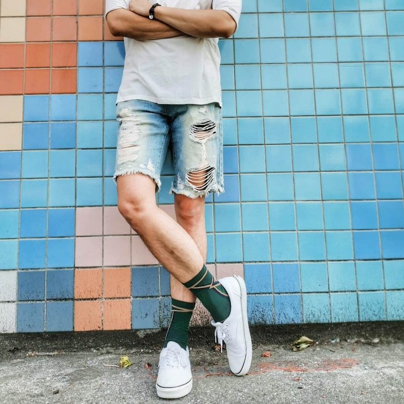 【梨叶】机能设计袜(男款) - 袜子 - 其他材质 多色