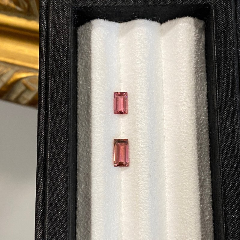 【裸石】碧玺 Tourmaline LT36/LT38 - 项链 - 宝石 粉红色
