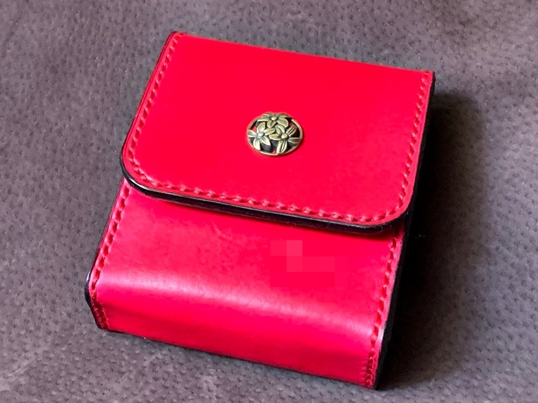 植鞣牛皮 手作香烟盒 名片盒 塔罗牌盒 可定制 免费打印英文字 - 化妆包/杂物包 - 真皮 多色