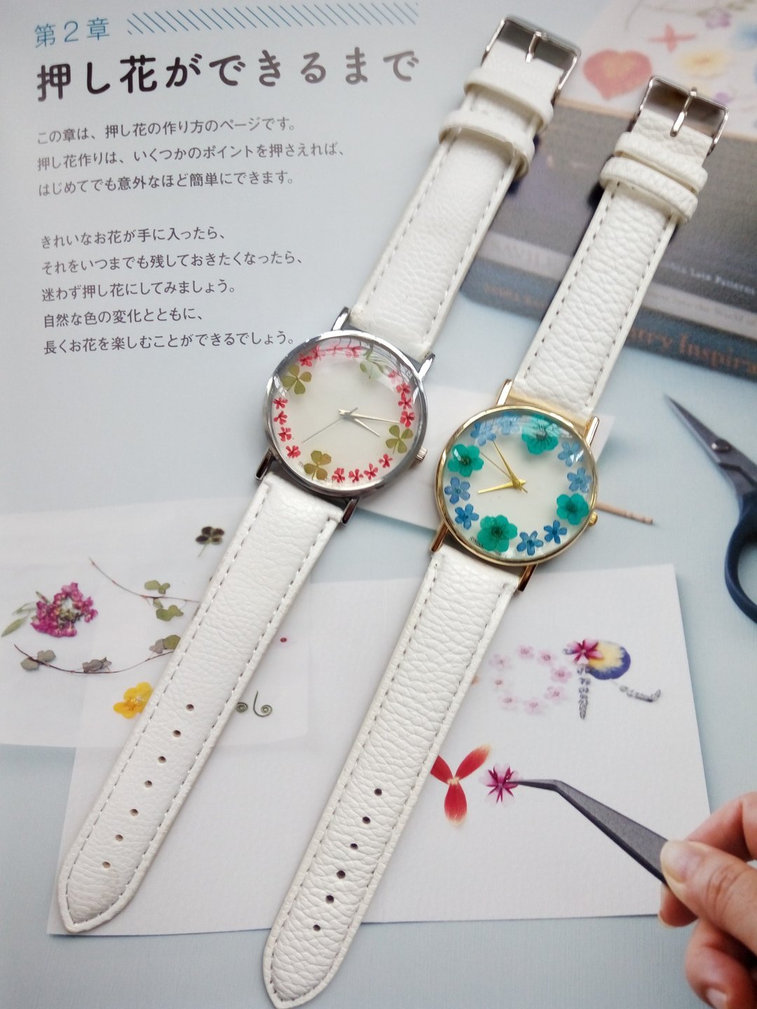 Anny's workshop 手作押花饰品,押花手表 - 女表 - 其他材质 