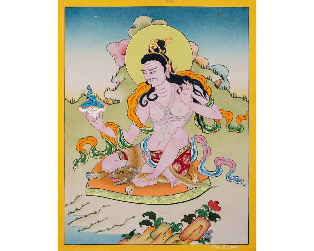 启蒙的宁静 纳罗帕唐卡画 - 墙贴/壁贴 - 其他材质 多色