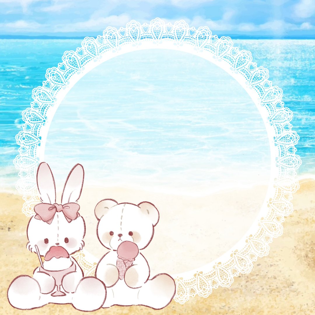 summer vacation memo - 信封/信纸 - 纸 多色