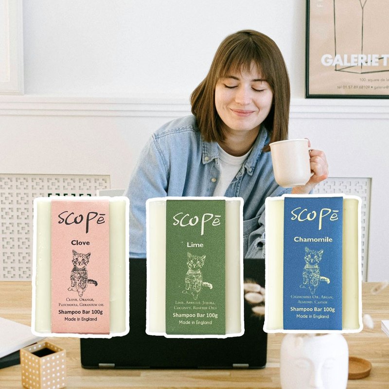 【诗可贝 SCOPē】丁香组洗发皂 - 全家健康好礼 - 洗发用品 - 浓缩/萃取物 