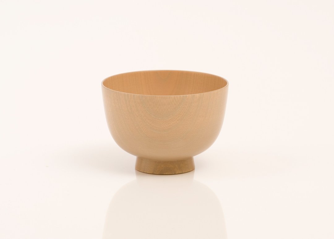 Sabroku bowl beige - 碗 - 木头 卡其色