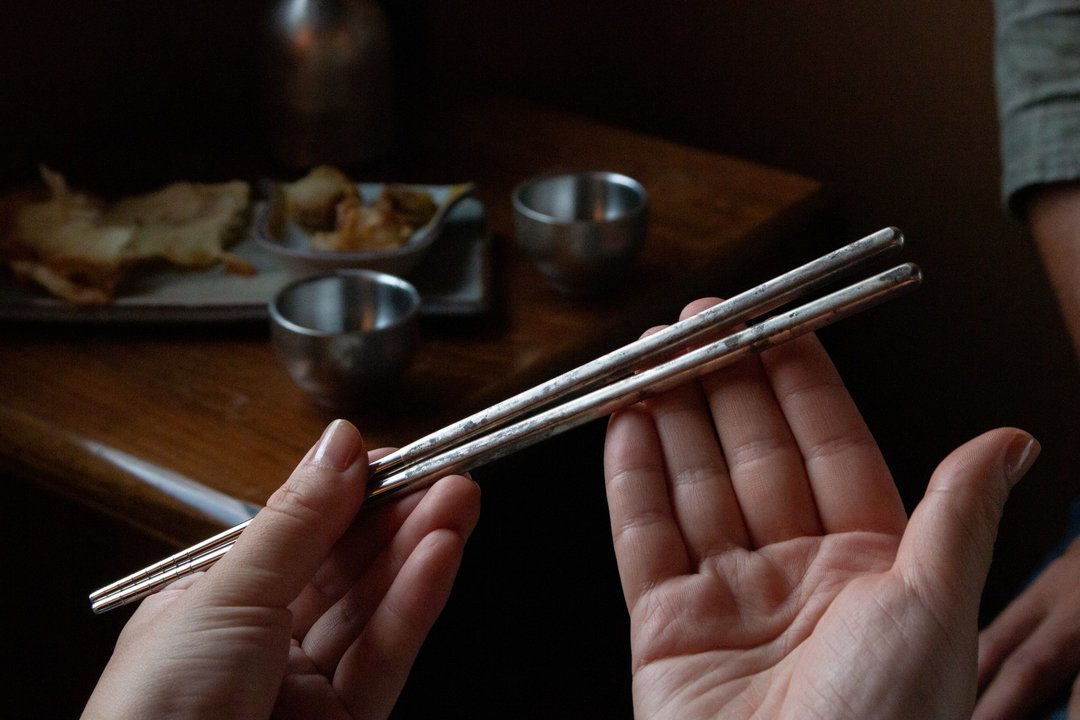 Chopsticks - 筷子/筷架 - 不锈钢 蓝色