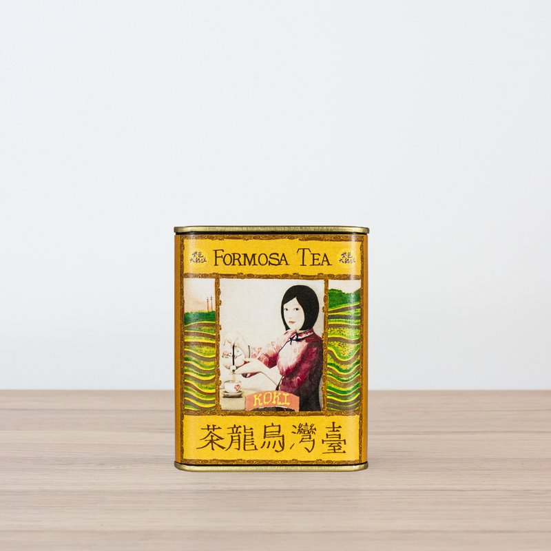 紫色大稻埕 x 限定联名茶款【KOKI茶罐】台湾原叶立体袋茶 10入 - 茶 - 新鲜食材 橘色