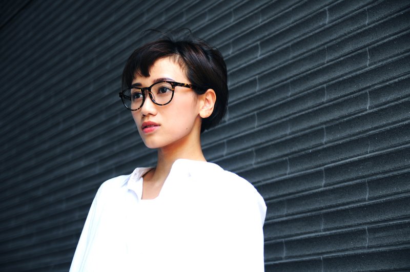 2is P1053C2 手工板材镜框 眼镜 玳瑁色 复古梨形镜框 - 眼镜/眼镜框 - 其他材质 咖啡色