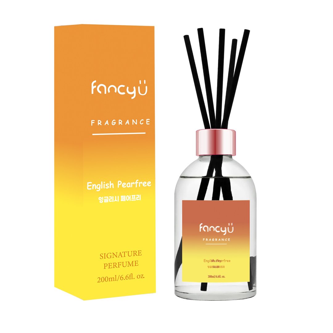 FANCY U经典渐层扩香瓶-英国梨小苍兰 English Pearfree 200ml - 香薰/精油/线香 - 精油 多色