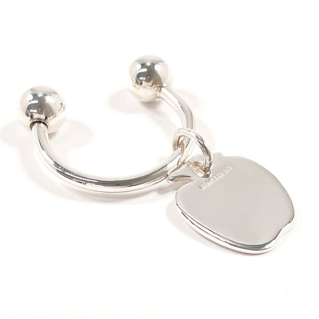 【日本直送 中古美品】蒂芙尼 TIFFANY&Co. 苹果造型 钥匙圈 吊饰 银 925 抛光处理 - 钥匙链/钥匙包 - 纯银 银色