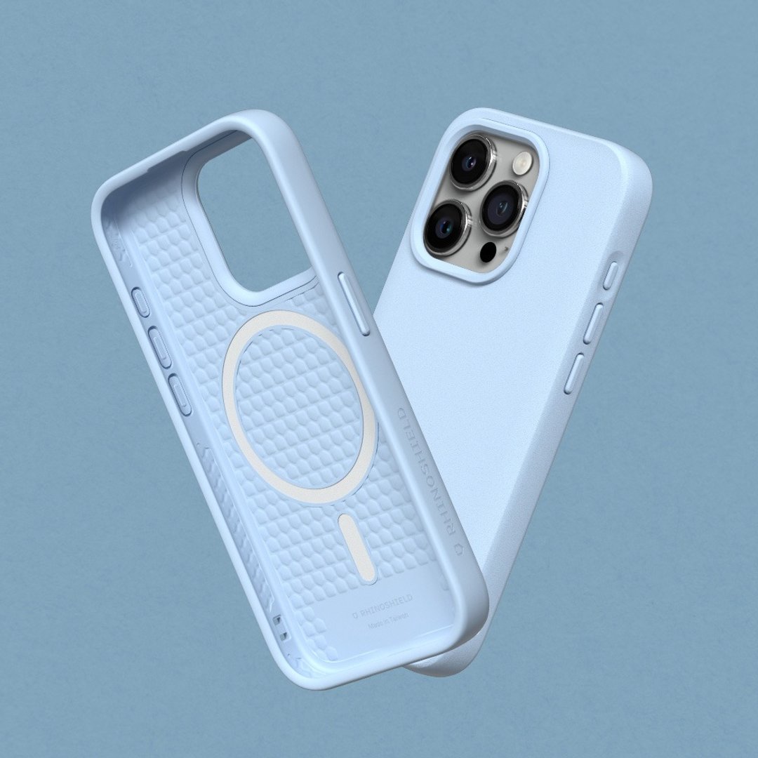 SolidSuit(MagSafe兼容)超强磁吸手机壳/冰河蓝 for iPhone 系列 - 手机壳/手机套 - 塑料 蓝色