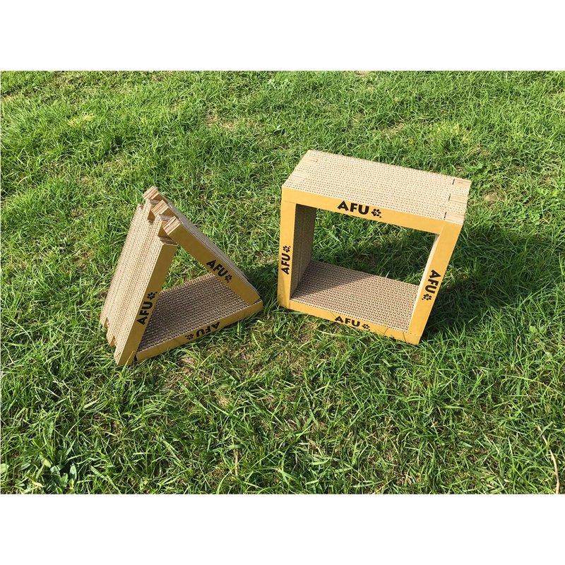 【AFU】猫抓板-专利组合式 - 抓板/跳台 - 纸 