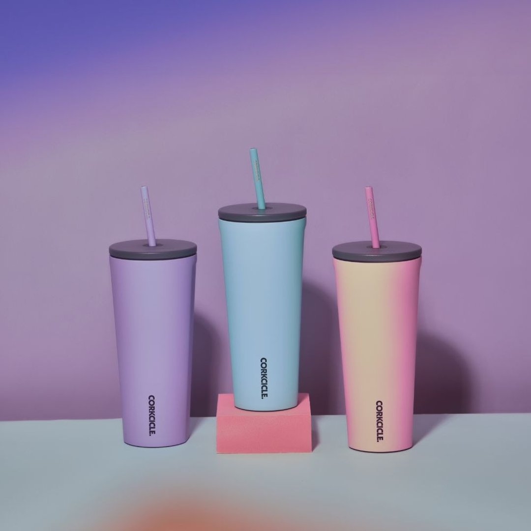 【新品】美国CORKCICLE 三层真空吸管杯 700ml-共5色 - 保温瓶/保温杯 - 不锈钢 多色