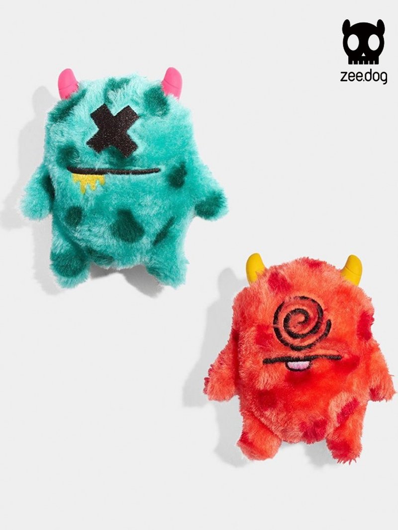 zee.dog MR.X AND CYCLOPS 宠物耐咬磨牙玩具 - 玩具 - 橡胶 