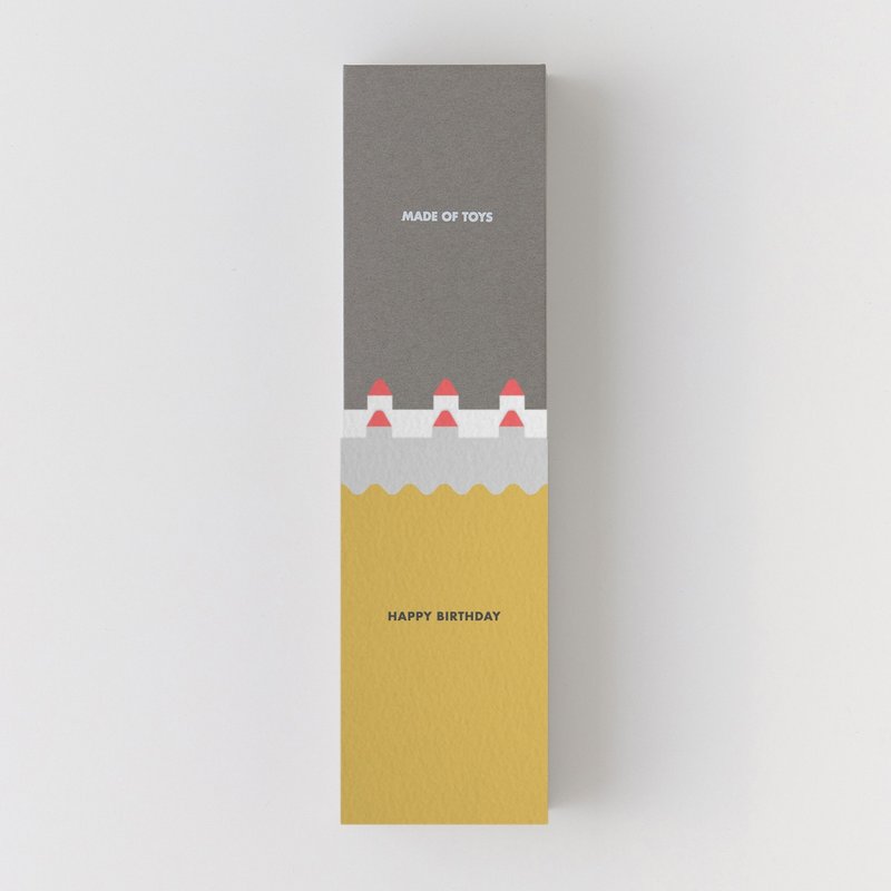 YOT WATCH 留言礼卡/ HAPPY BIRTHDAY 生日快乐 - 纸盒/包装盒 - 纸 多色