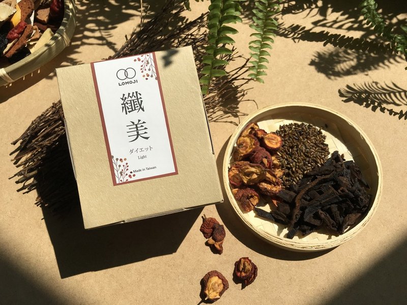 体态轻盈【 纤美茶10入】山楂 决明子 陈皮 乐木集100%天然汉方茶 - 茶 - 新鲜食材 绿色