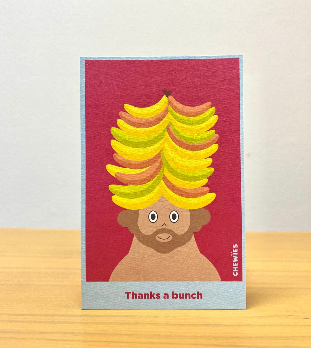 散水卡 感谢卡 Thank you card - 桃红色 - 卡片/明信片 - 纸 红色