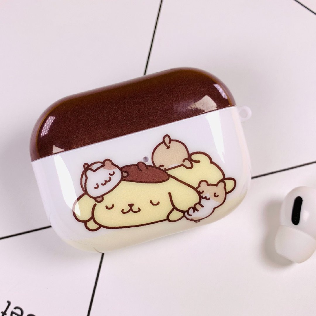 三丽鸥系列 Airpods Pro耳机保护套 布丁狗 - 数码小物 - 塑料 卡其色