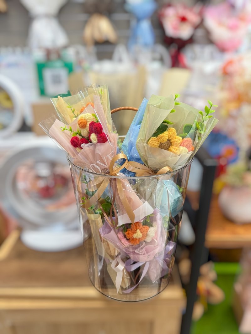 针织花小花束 - 干燥花/捧花 - 植物．花 